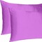 Homeroots 20 x 30 in. Purple Merlot Dreamy Silky Satin Queen Size Pillowcases 387912 - alternate 4